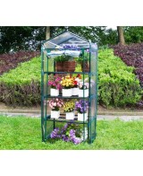 Invernadero 4 Estantes 160x69x49 cm | Cultivo de Plantas Eficiente | Endanea Garden