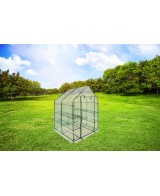 Caseta Invernadero Transparente 143x143x195 cm para Plantas y Jardín