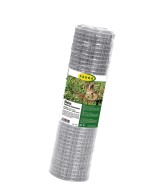 Malla Cuadra Galvanizada 0.5x10m 13mm para Jardín Huerto y Construcción