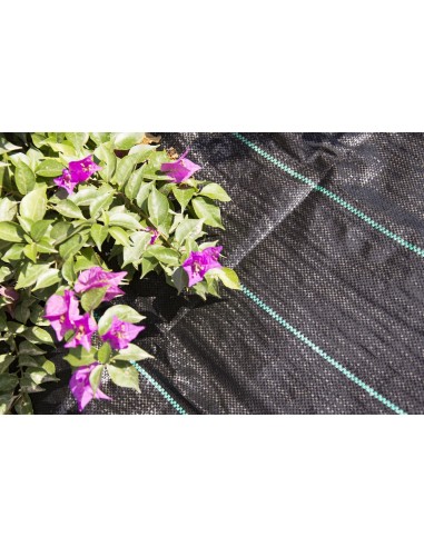 Malla Antihierba 1m Lineal Negro 130gr | Protección Jardín Huerto Terraza