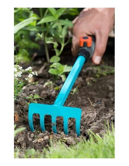 Rastrillo Combisystem Gardena Herramienta Versátil para Jardinería