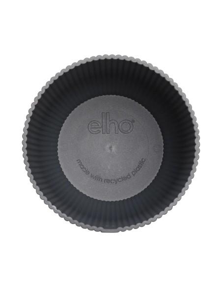 Maceta Vibes Fold Redonda 25cm Antracita Comprar Endanea Garden