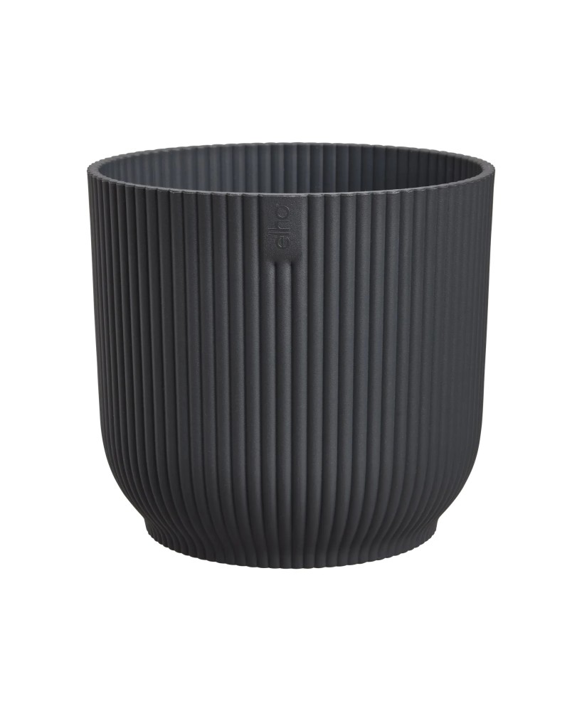 Maceta Vibes Fold Redonda 30cm Antracita Comprar Endanea Garden