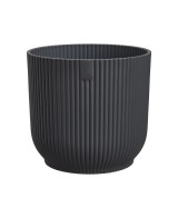 Maceta Vibes Fold Redonda 30cm Antracita Comprar Endanea Garden
