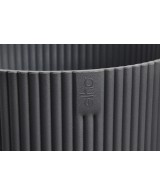 Maceta Vibes Fold Redonda 30cm Antracita Comprar Endanea Garden