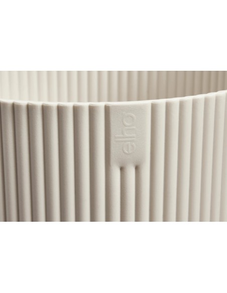 Maceta Vibes Fold Redonda 30cm Blanco Lino Comprar Endanea Garden