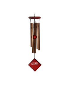 Campana de Viento Encore Mercurio Bronce Afinacion Cosmica Jardin