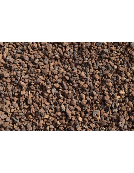 Piedra Volcánica Roja 12-25 mm 20L para Jardinería y Decoración Exterior
