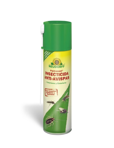 Insecticida Avispas Spray 500ml Neudorff | Eliminación Rápida y Natural


