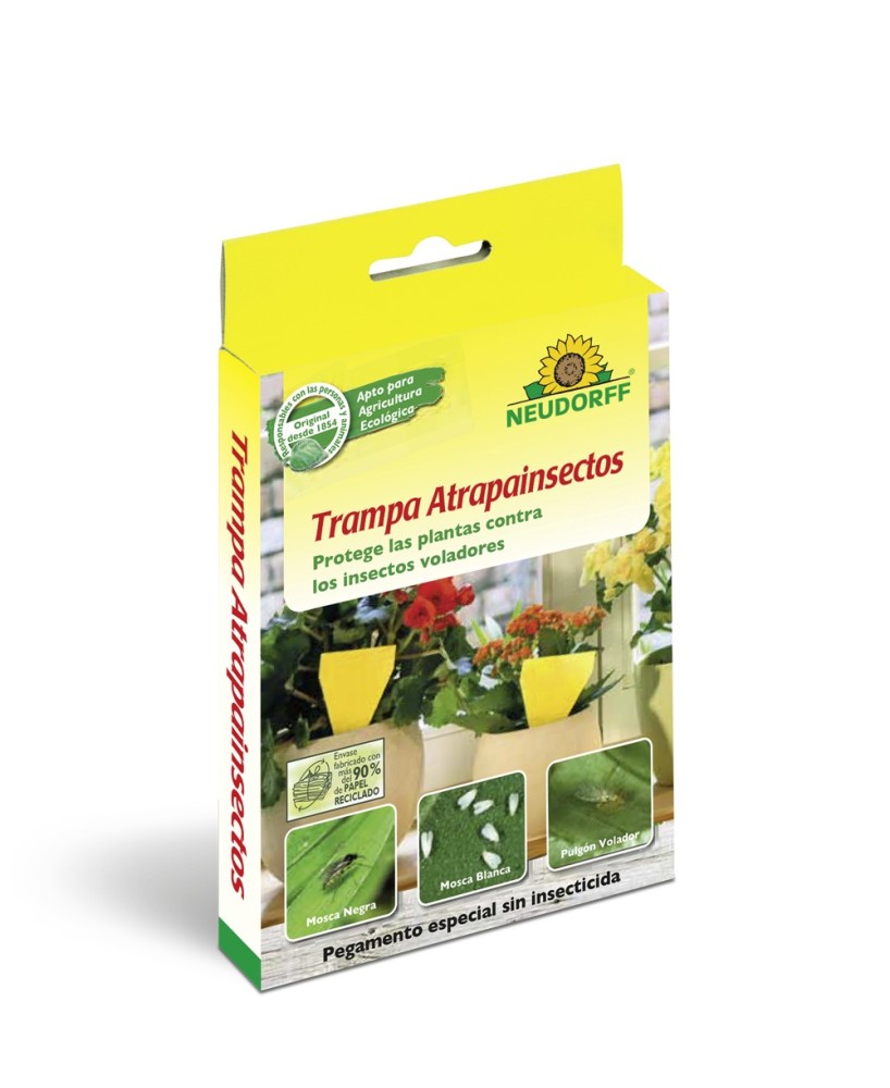 Trampa Atrapainsectos Neudorff  Control ecológico de insectos para plantas

