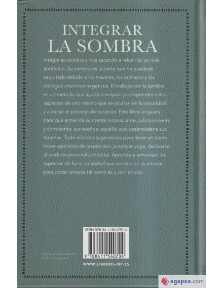Integrar la Sombra Su Guía Personal Libro Crecimiento Personal Endanea Garden