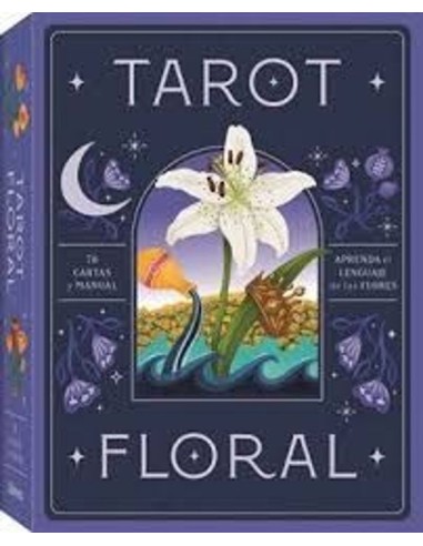Libro Tarot Floral Manual y Cartas Set de tarot inspirado en la simbologia floral