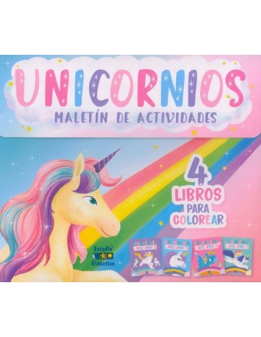 Libro Unicornios para Niños y Adultos con Ilustraciones Mágicas y Fantasía