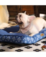 Cuna Premier Bohemian Bed 90x60x11 cm | Cama Cómoda para Perros y Gatos