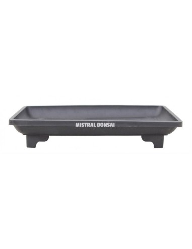 Plato Bonsái Plástico Mistral 18x12x3cm | Accesorio para Bonsáis en Endanea Garden

