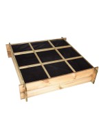 Huerto Urbano Suelo 104x104x24 cm Endanea Garden Cultivo Vegetales y Hierbas