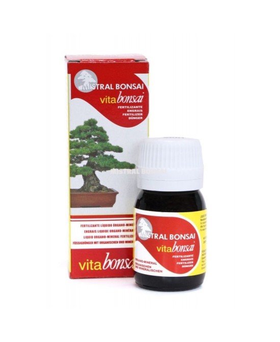 Fertilizante Líquido para Bonsáis 30cc Mistral  Vigorizante y Fortalecedor | Endanea Garden

