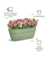 Maceta Vibia Campana Easy Hanger Amarillo para Exterior e Interior | Endanea Garden