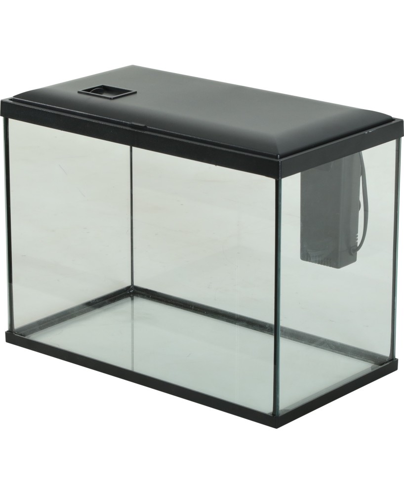 Acuario Intio 40 Negro para Peces Diseño Moderno y Funcional