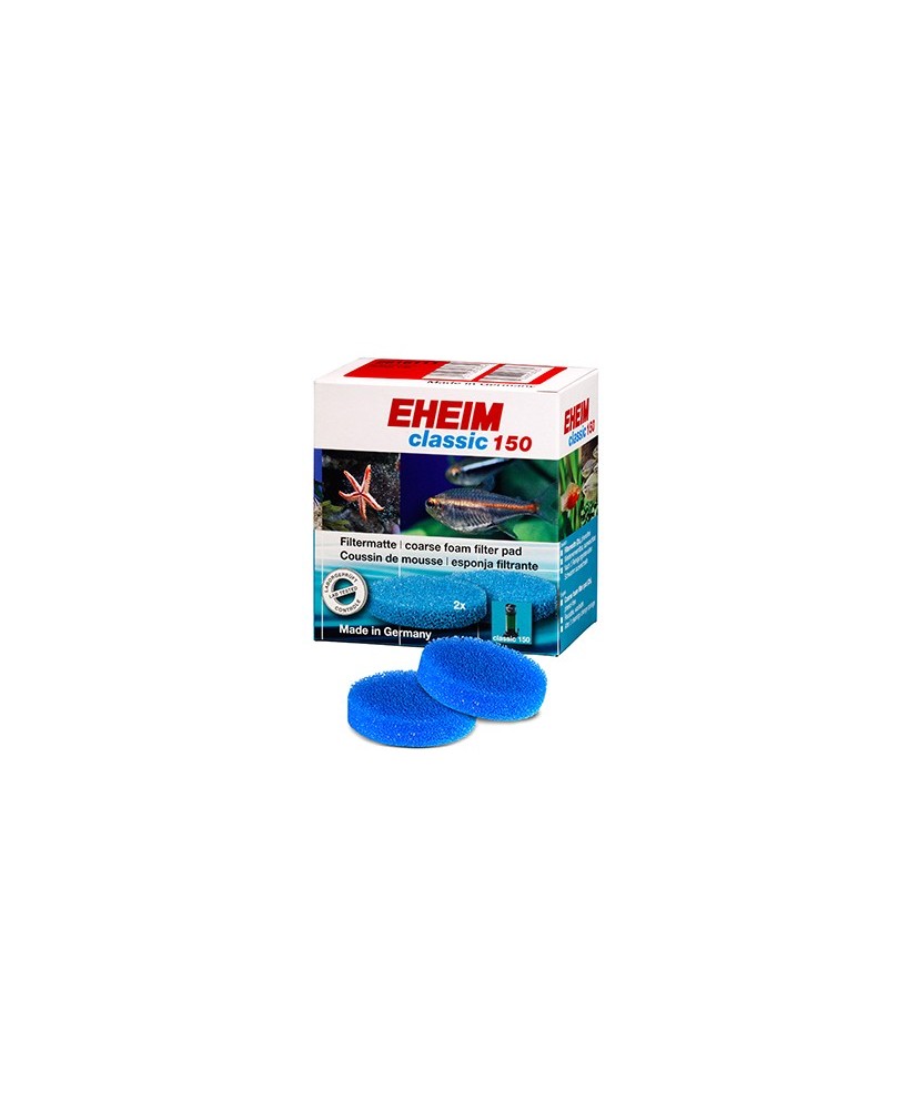 Juego 2 Esponjas Azules para Acuarios - Filtración Eficiente y Agua Cristalina