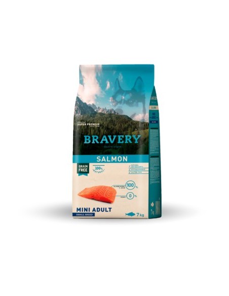 BRAVERY ADULT MINI SALMON 2KG
