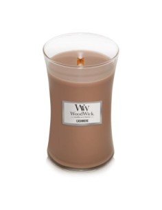 WoodWick Bote Grande Cashmere Vela Aromática con Mecha de Madera 2