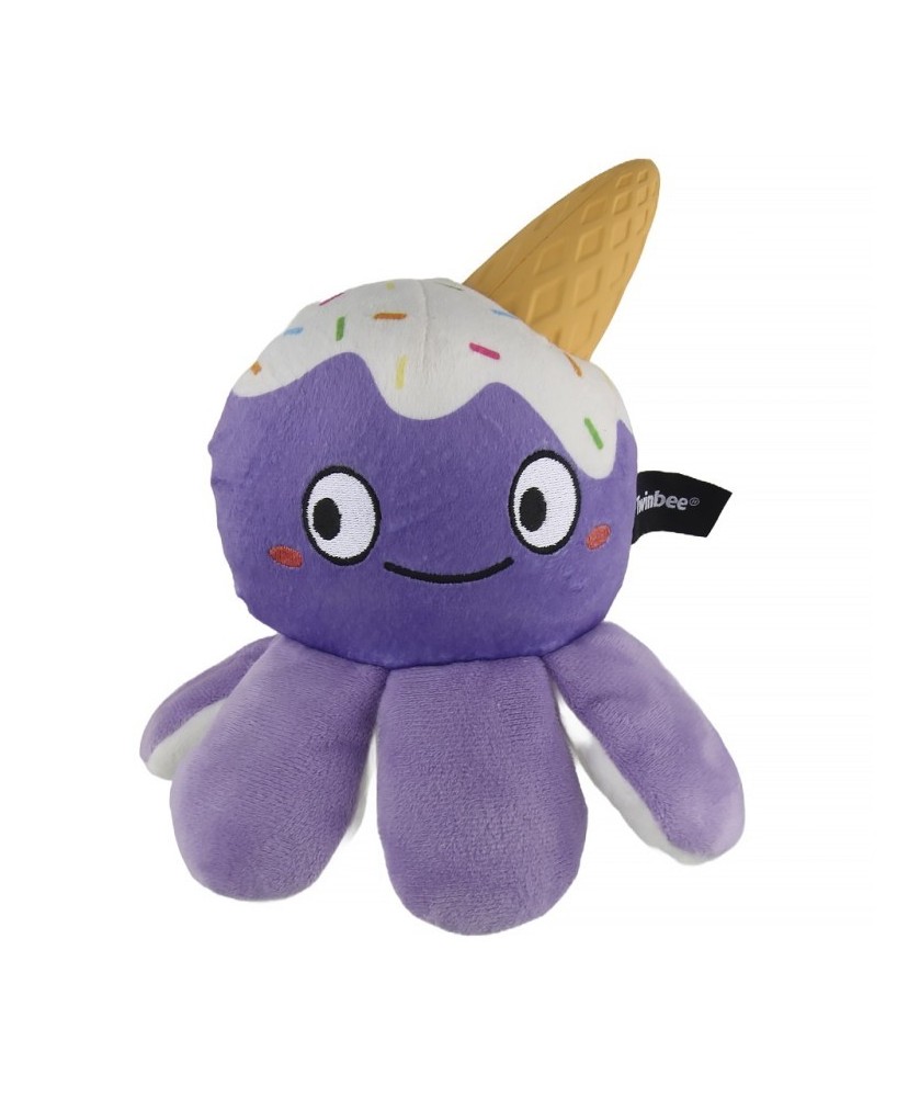 TB Pulpo de Peluche con Cucurucho Juguete para Perros Activo y Divertido