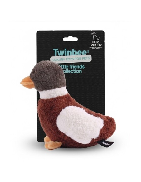 Pato con Cuerda 22CM Juguete para Perros Resistente y Divertido