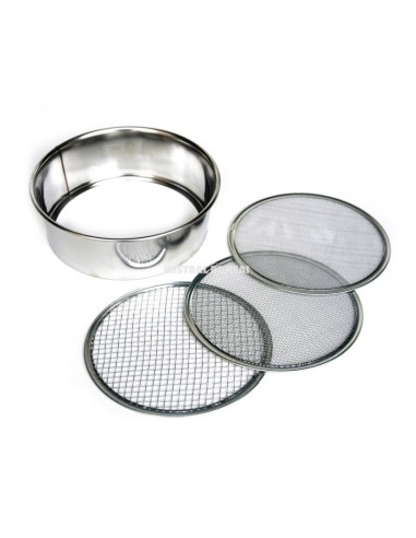 Juego de 3 Cedazos Inox 210mm Mistral | Filtración Precisa para Cocina y Jardinería | Endanea Garden