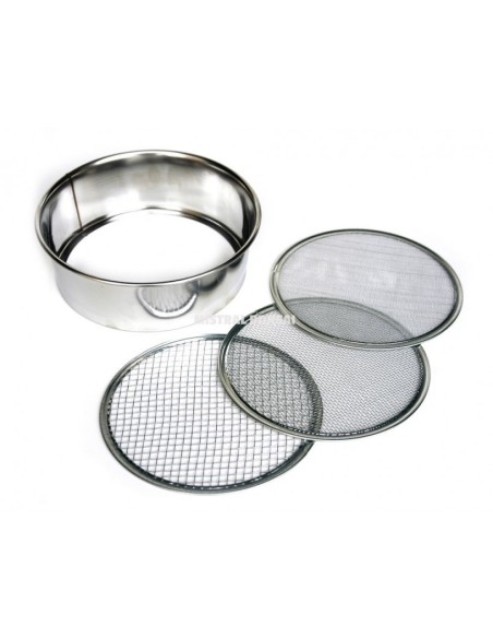 Juego de 3 Cedazos Inox 210mm Mistral | Filtración Precisa para Cocina y Jardinería | Endanea Garden