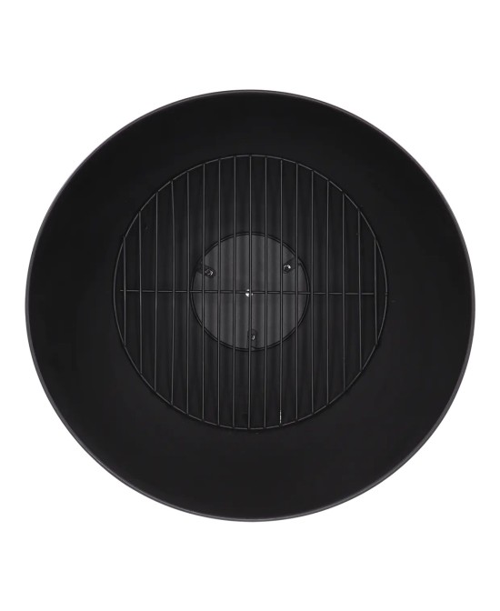 Cuenco Inclinado sobre Cuenco Negro Decorativo Moderno para Hogar y Oficina