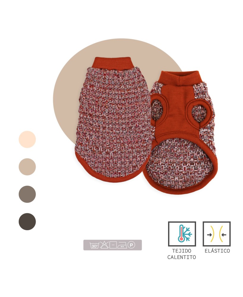 Yagu Moda Jersey Trenzado Hermes T-45 Prenda Elegante y Confortable