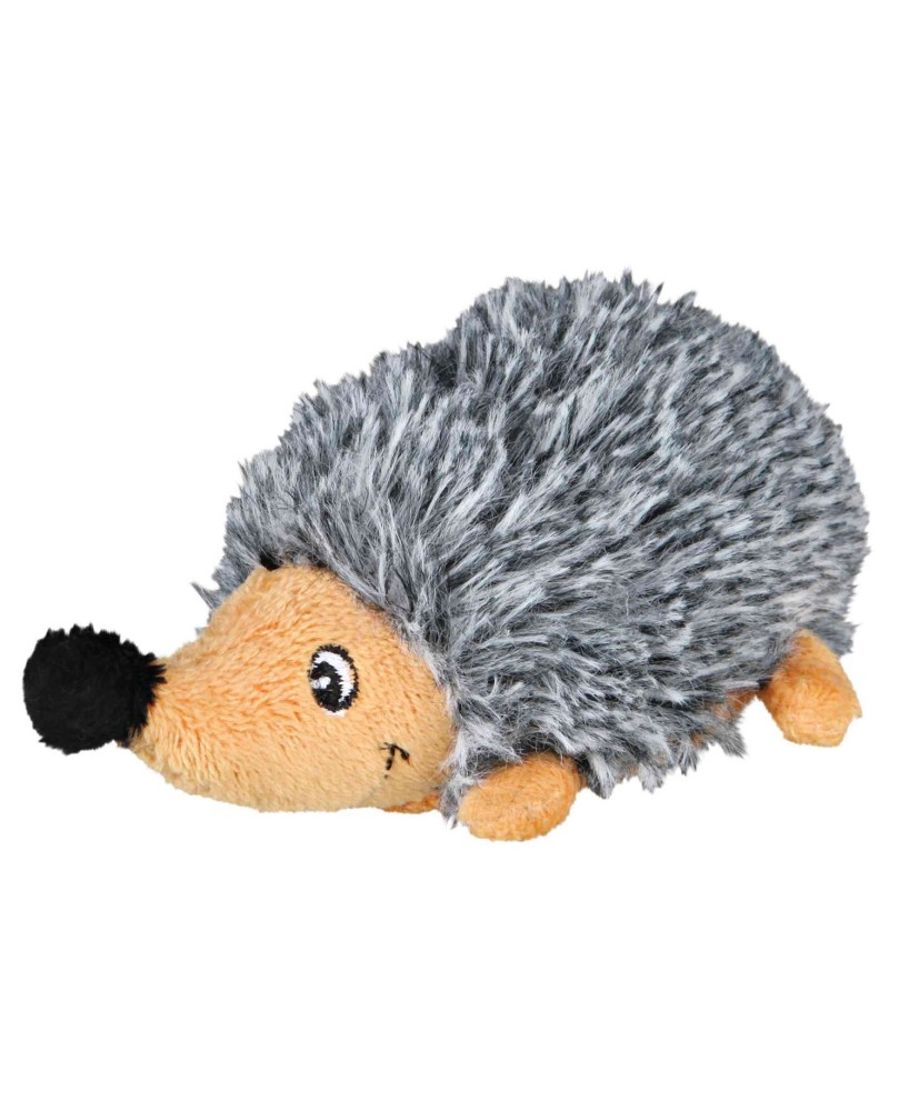 Erizo de peluche 12 cm para perros juguete suave y resistente