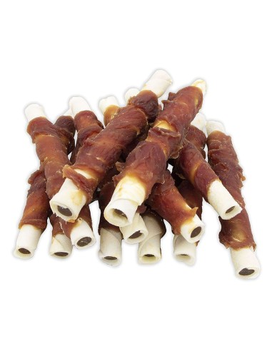 Rollito de pato relleno 1KG snack premium para perros