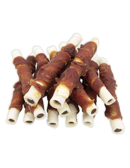 Rollito de pato relleno 1KG snack premium para perros