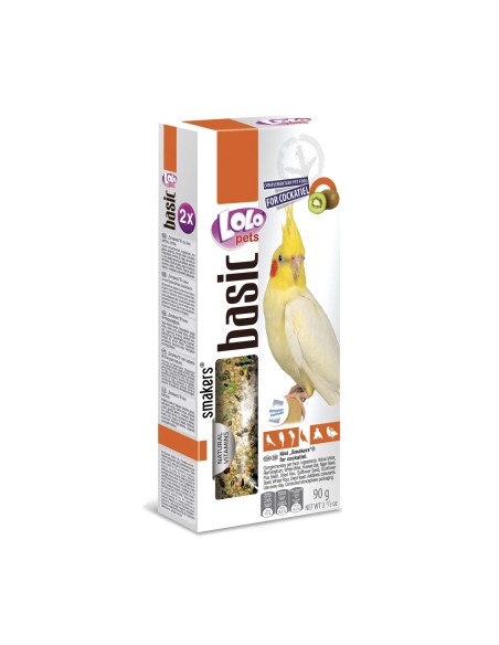 Barritas Kiwi 90GR LOLO Ninfás 2UD complemento nutritivo para aves
