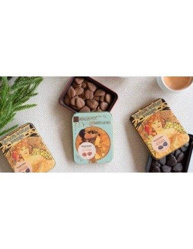 HOJAS FINAS AMATLLER 70% CACAO LATA 6G