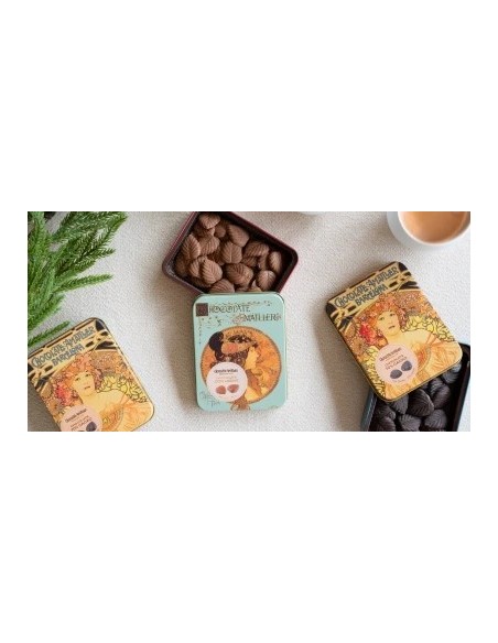 HOJAS FINAS AMATLLER 70% CACAO LATA 6G