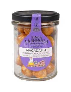 MACADEMIA FINCA LA ROSALA CARAMELIZADA AOVE Y SAL FCO 90G