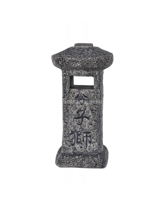 Linterna de cerámica Ranwkei-Gata 11x11x23 cm decoración japonesa