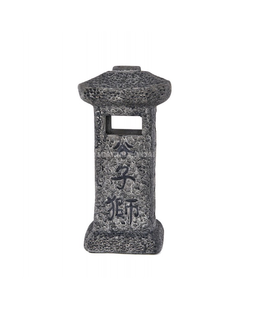 Linterna de cerámica Ranwkei-Gata 11x11x23 cm decoración japonesa