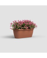 Jardinera Algarve pared 40 cm terracota maceta vertical resistente