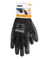Guante de Trabajo Negro T/8 Stocker  Protección y Durabilidad | Endanea Garden

