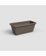 Jardinera Venezia 40cm Bronce  Maceta elegante y resistente para interiores y exteriores
