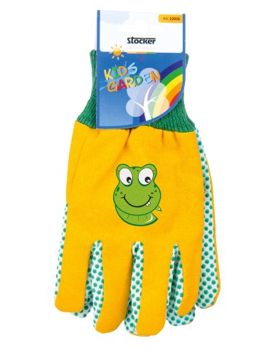 Guante Amarillo Infantil Stocker  Protección y Comodidad para Niños | Endanea Garden

