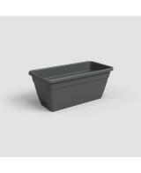 Jardinera Venezia RA 60 cm Antracita | Maceta Elegante para Balcones y Terrazas