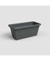 Jardinera Venezia XL 60cm Antracita - Diseño Elegante y Resistente para tu Jardín
