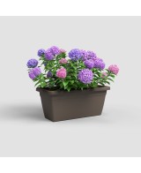 Jardinera Venezia XL 80cm Bronce - Elegante y Resistente para tu Jardín, Terraza o Balcón