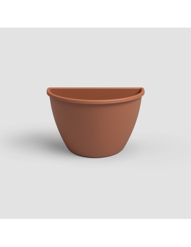 Maceta Algarve Pared 30cm Terracota - Ideal para Jardines Verticales, Terrazas y Balcones
