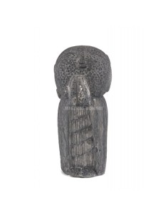 Figura de cerámica Jizo rezando 12x12,5x25 cm decoración zen